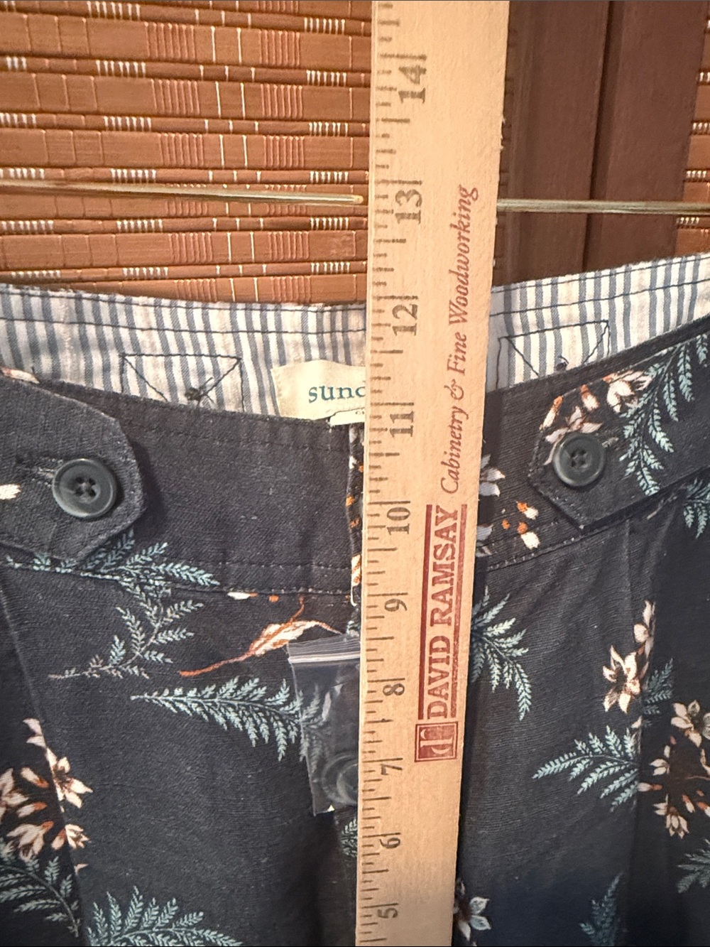 New Sundance Breezy Benicia Linen Pleated Button Fly Pants Size 4 Petite - Picture 12 of 15